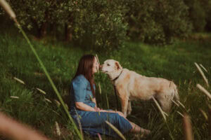 Pet photography in campagna